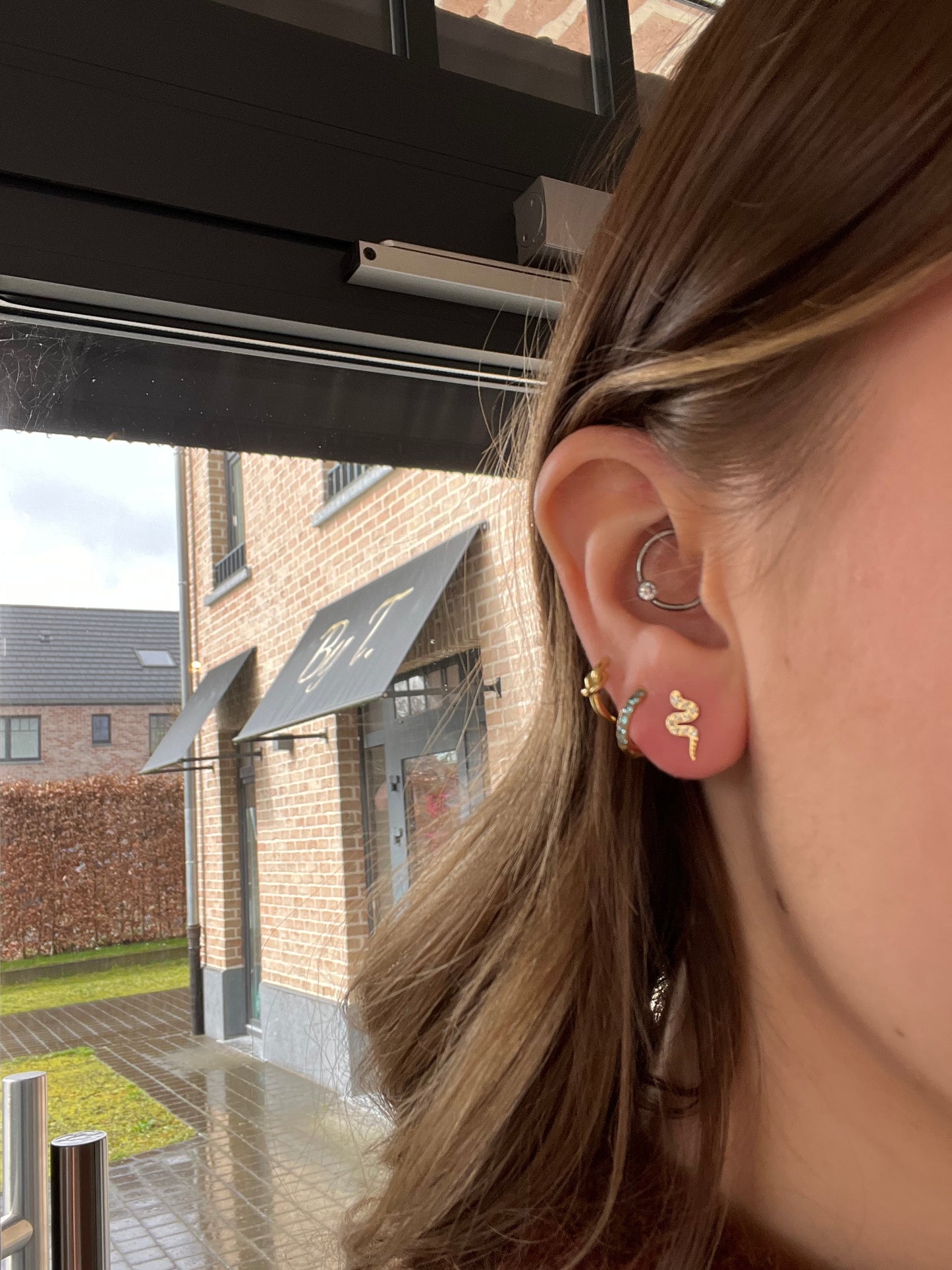 Boucle d’oreille SAVANNAH - serpent