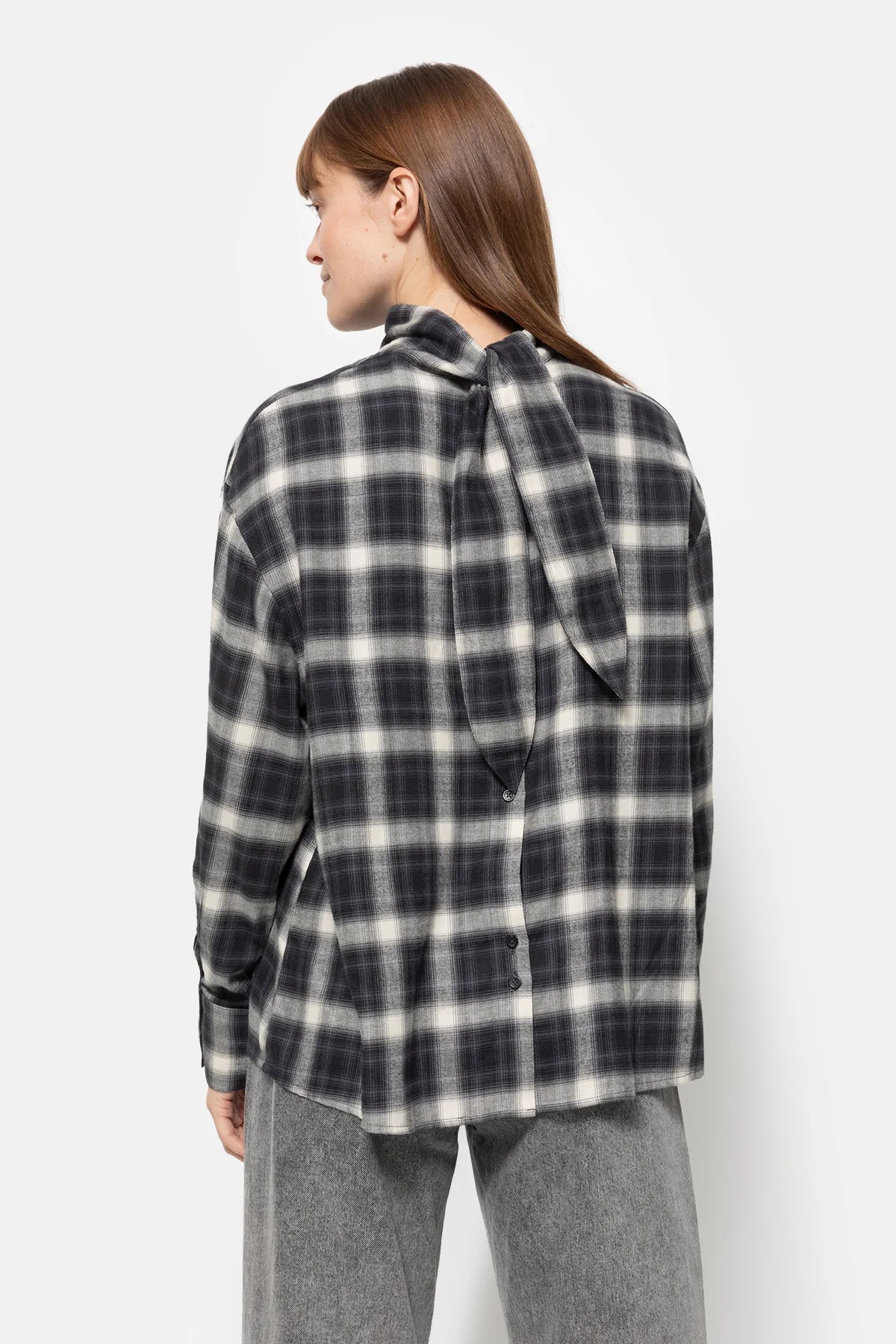 Chemise MIA checked flannel FW25