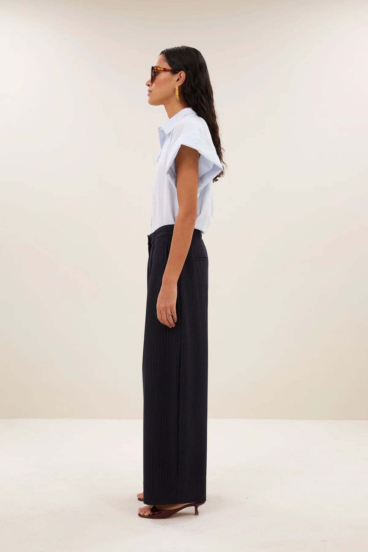 Pantalon FRIDA pinstripe