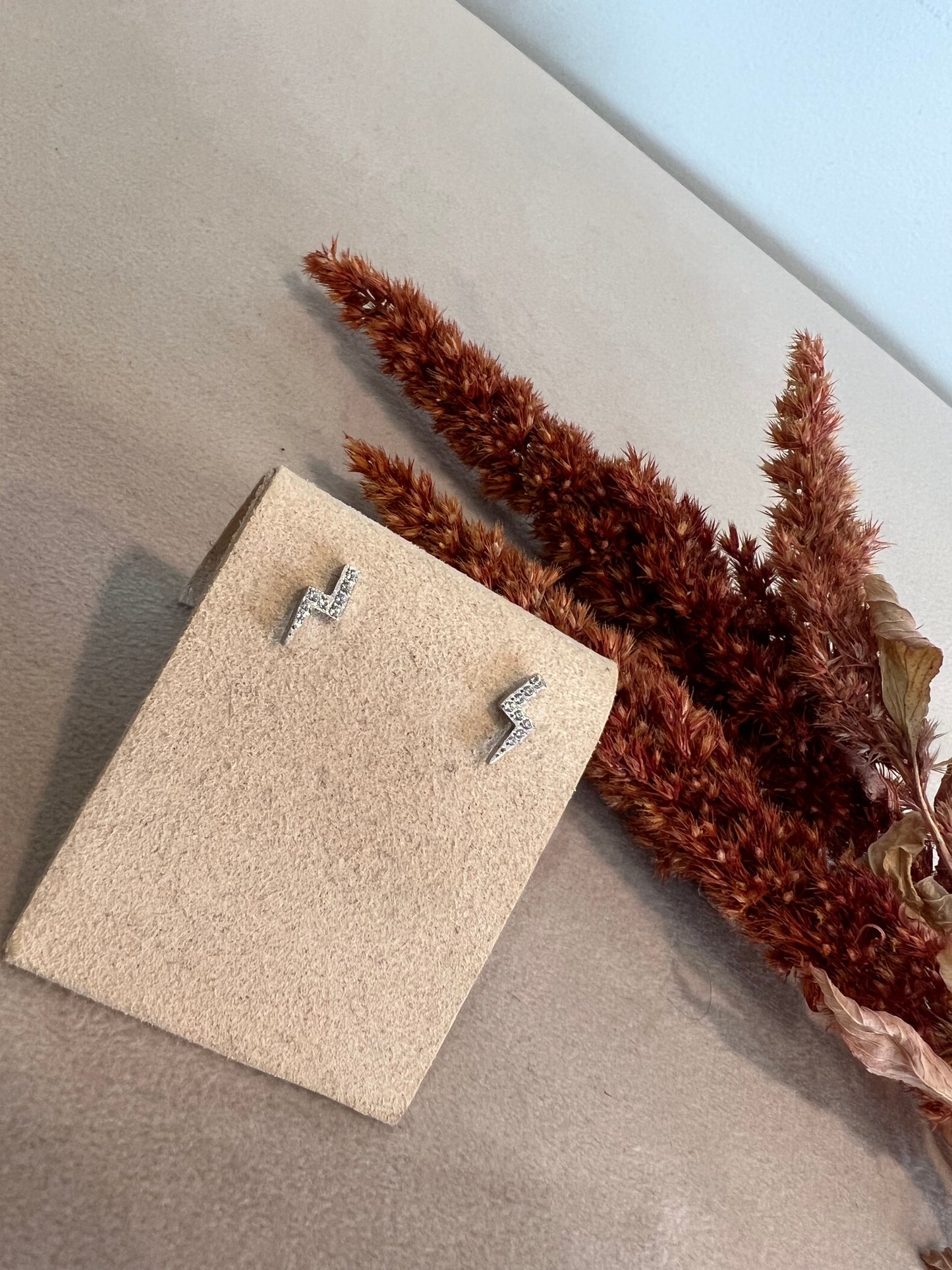 Boucle d’oreille STELLA à strass - éclair