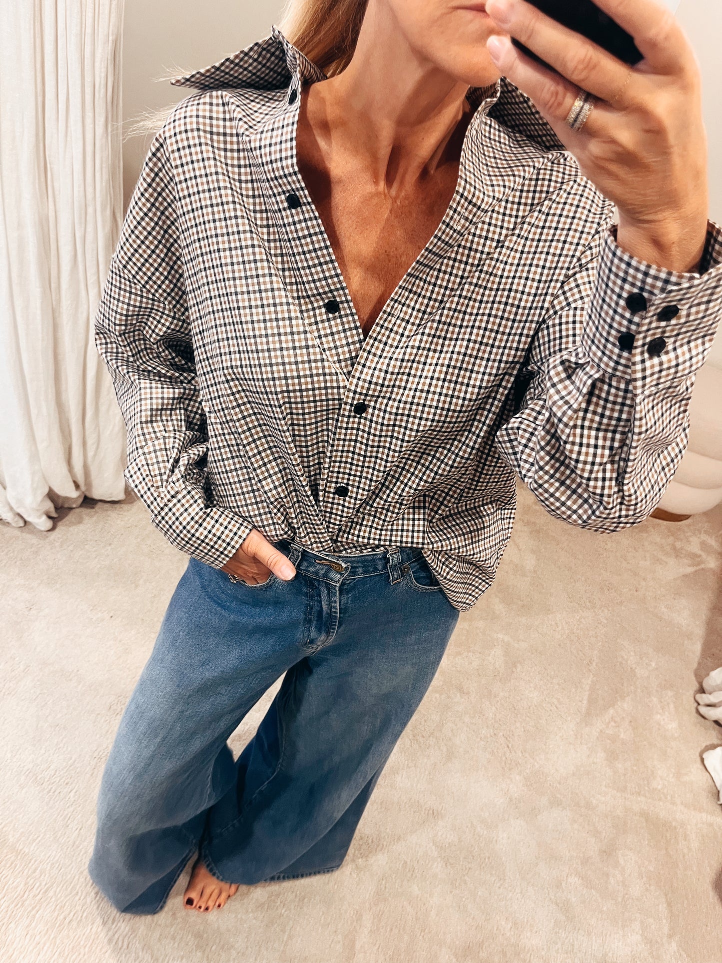 Chemise MANON a carreaux