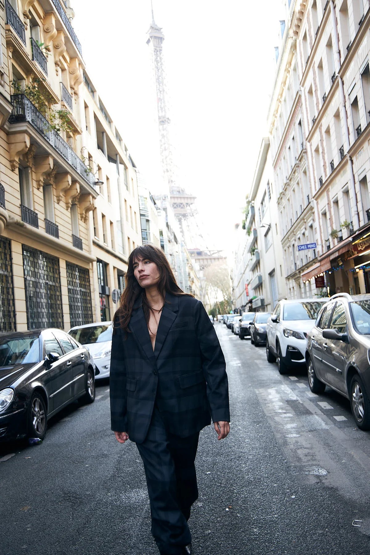 Blazer FAY à carreaux