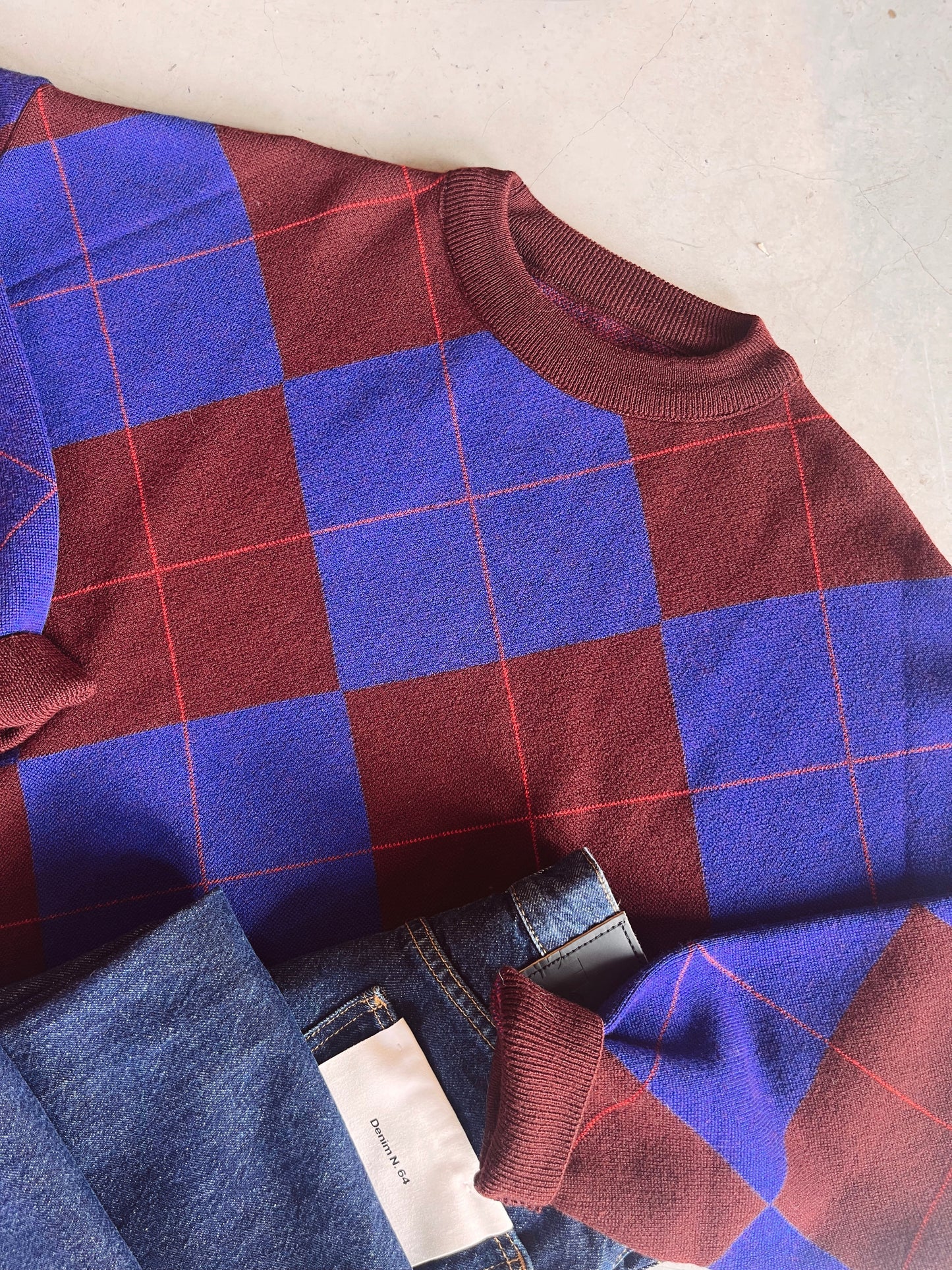 Pull MARION carreaux