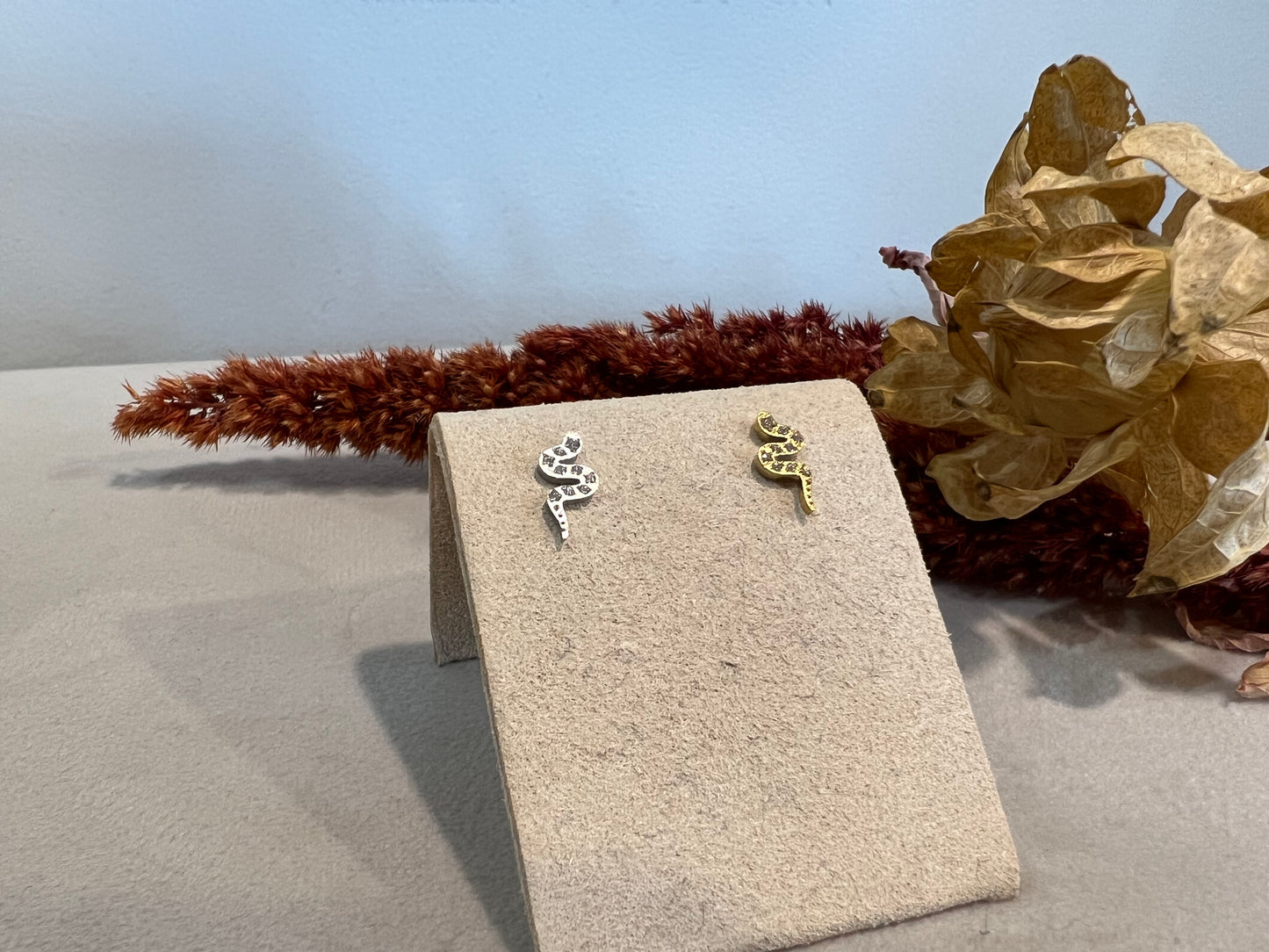 Boucle d’oreille SAVANNAH - serpent