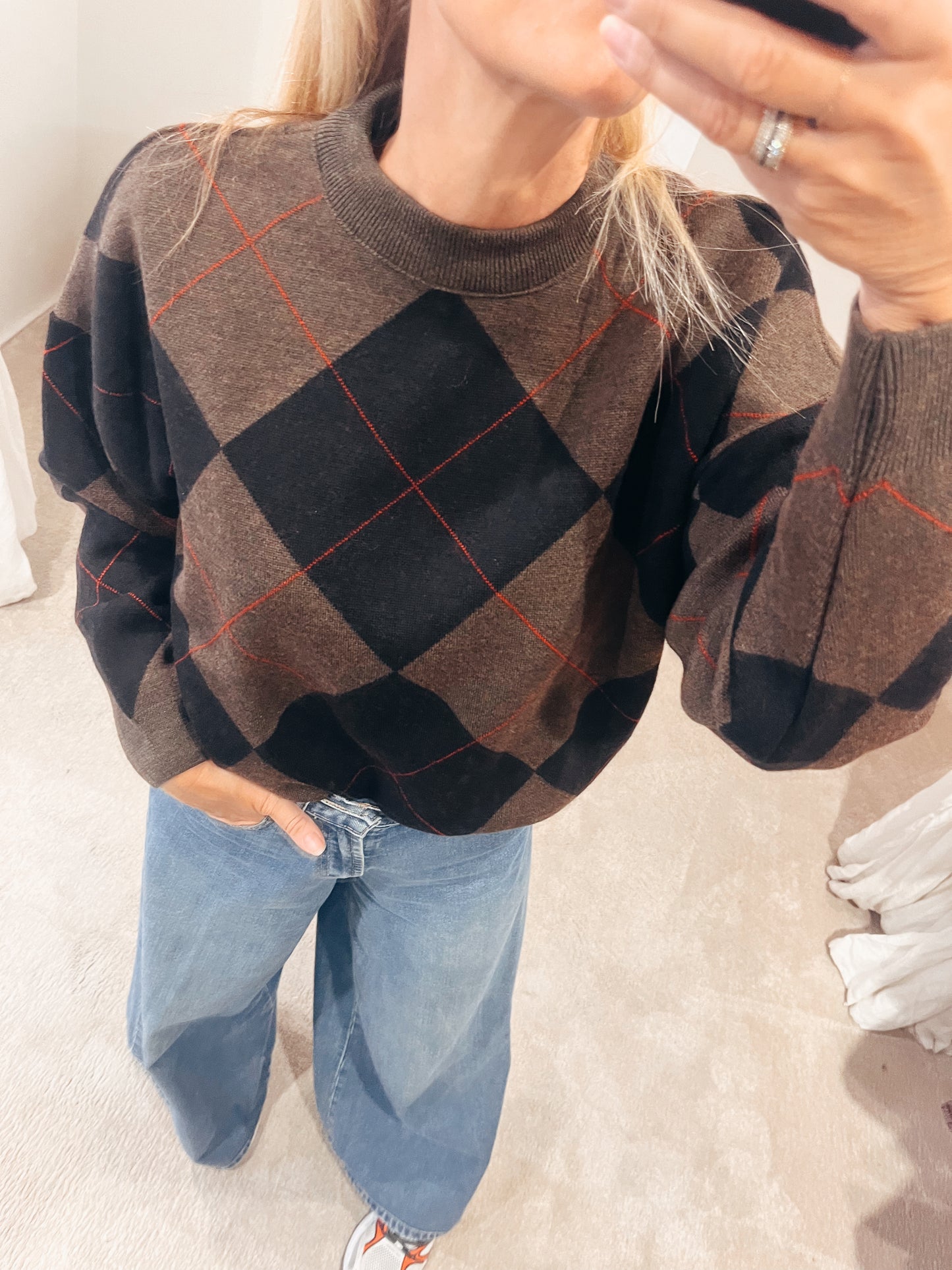 Pull MARION carreaux