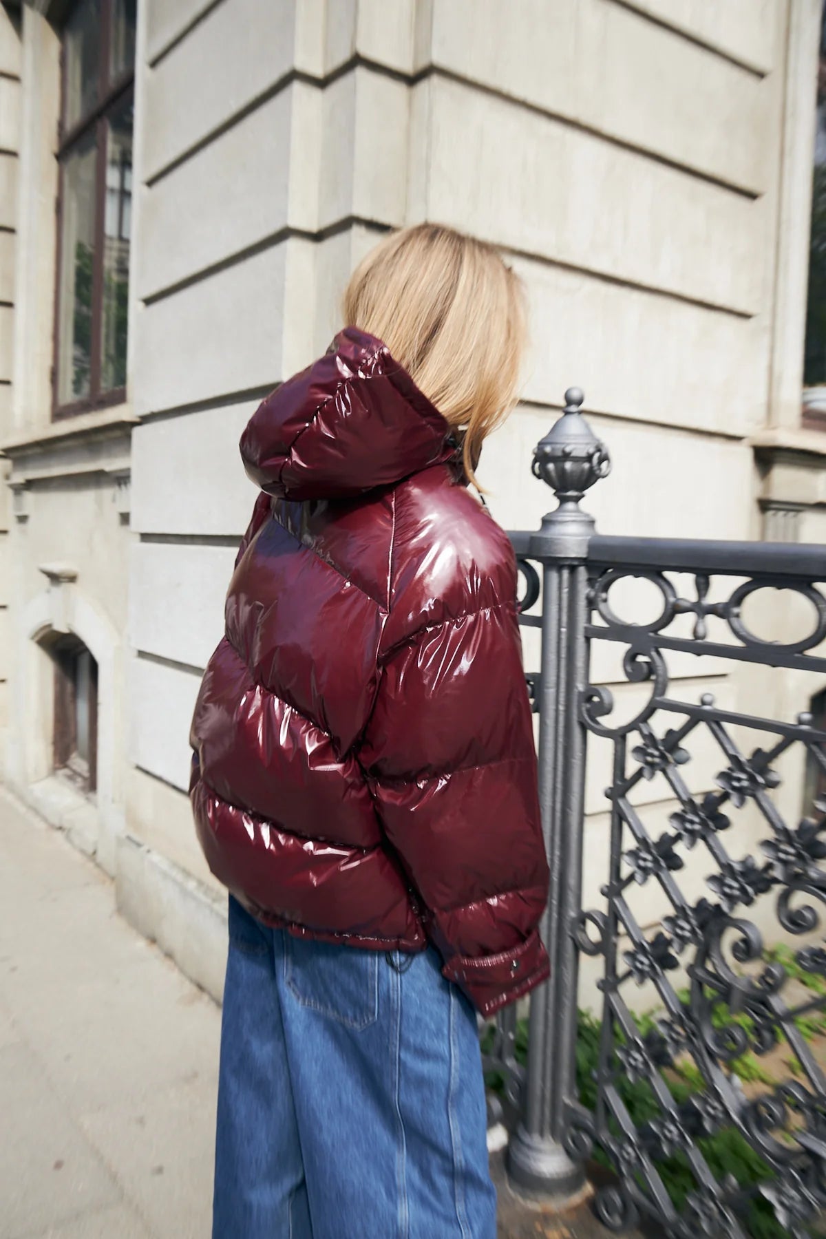 Veste SHELBY bordeaux