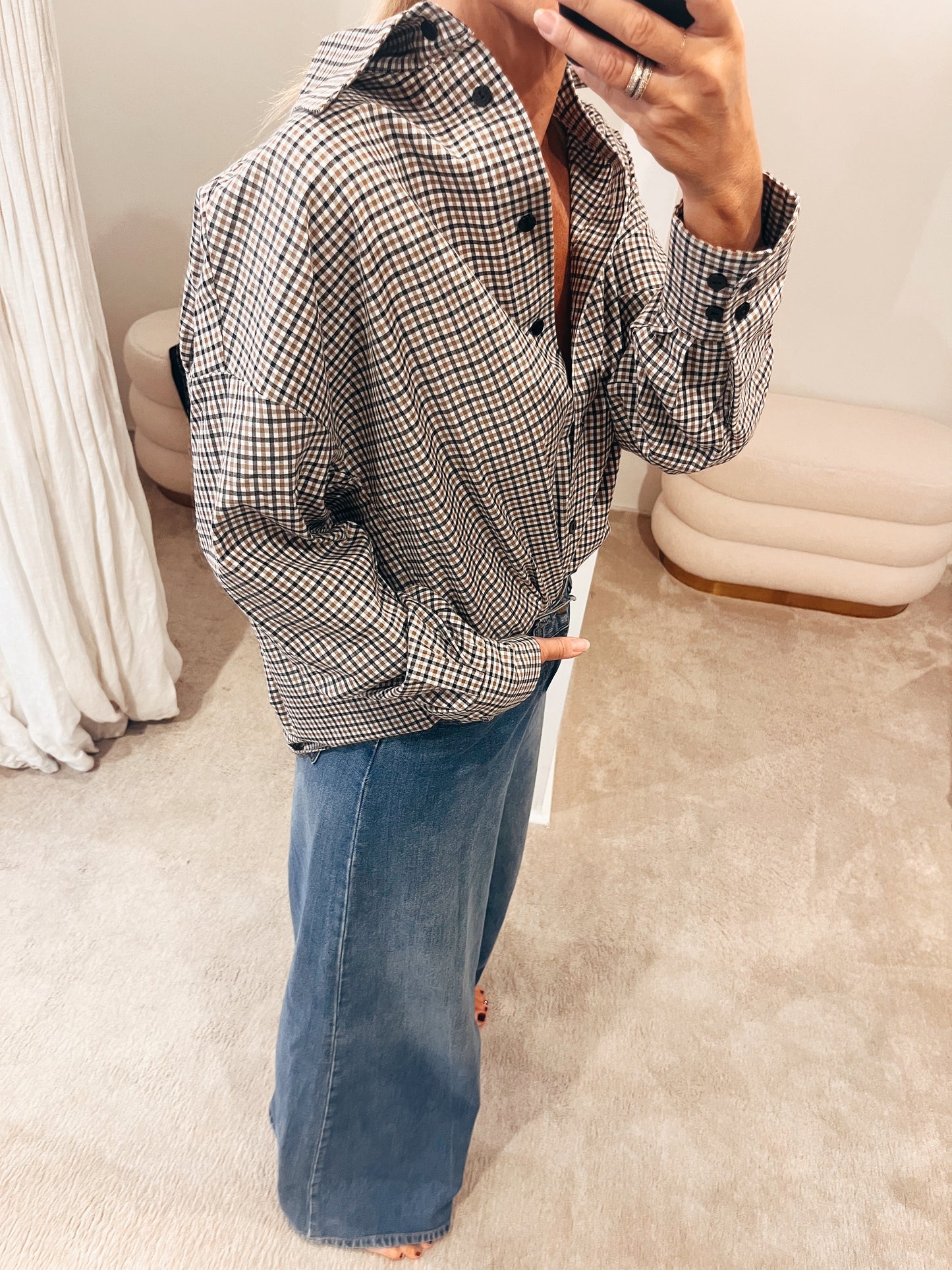 Chemise MANON a carreaux