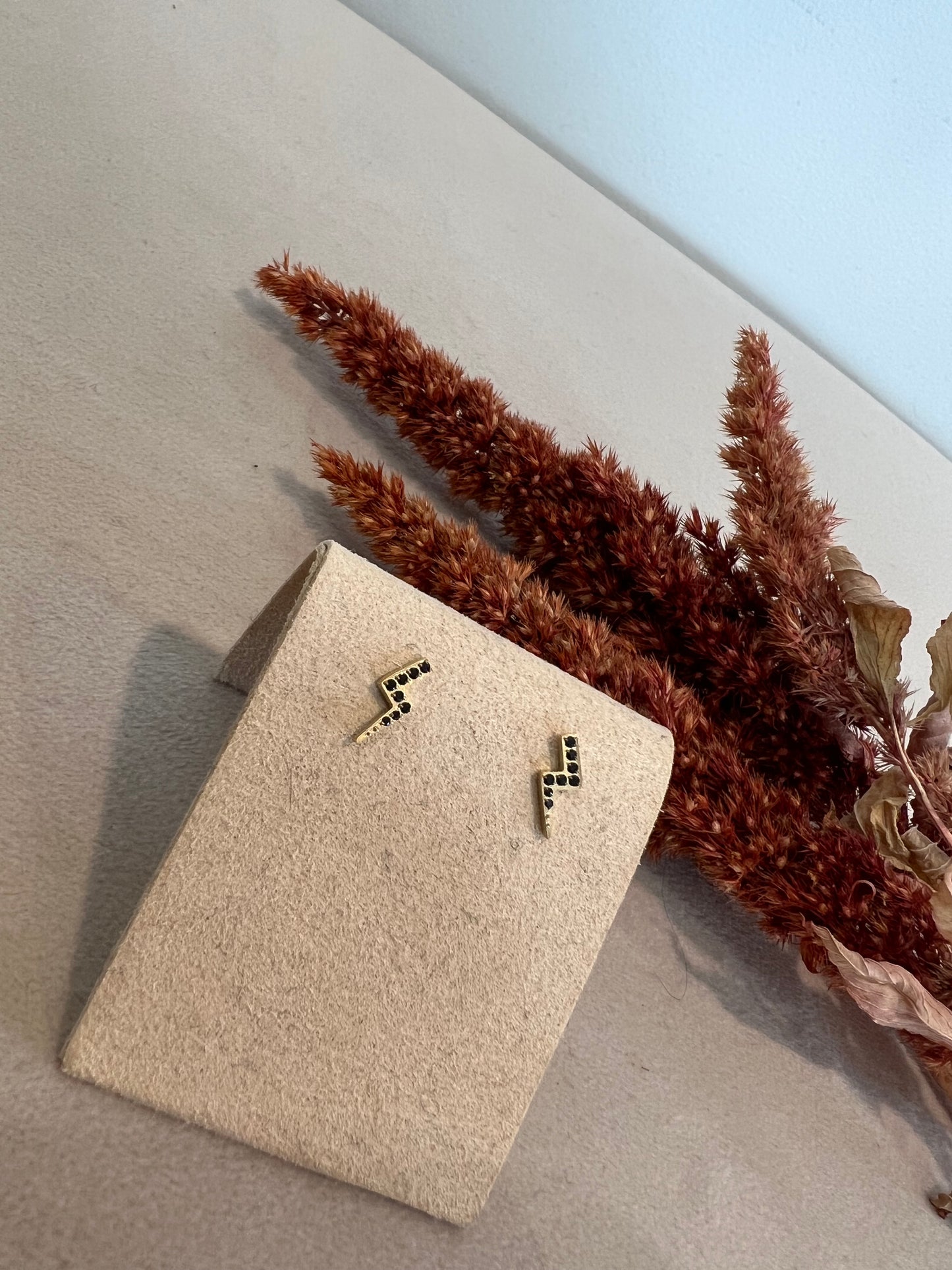 Boucle d’oreille STELLA à strass - éclair