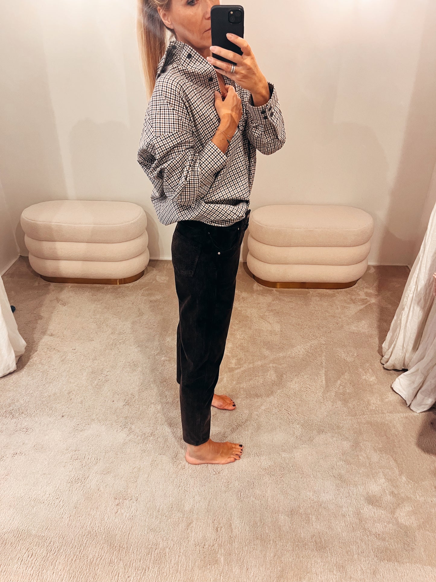 Chemise MANON a carreaux