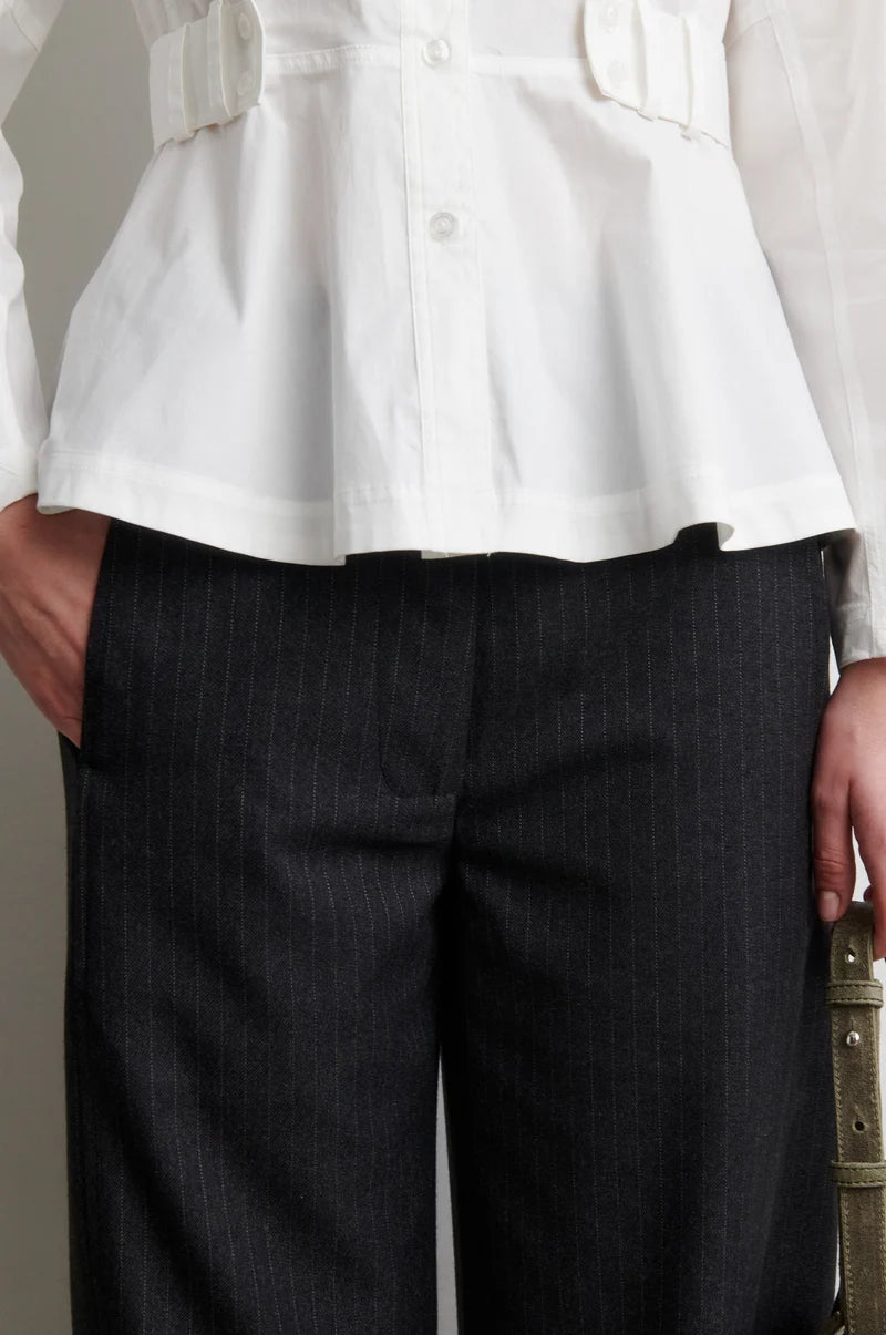 Pantalon barrel VIENNE gris