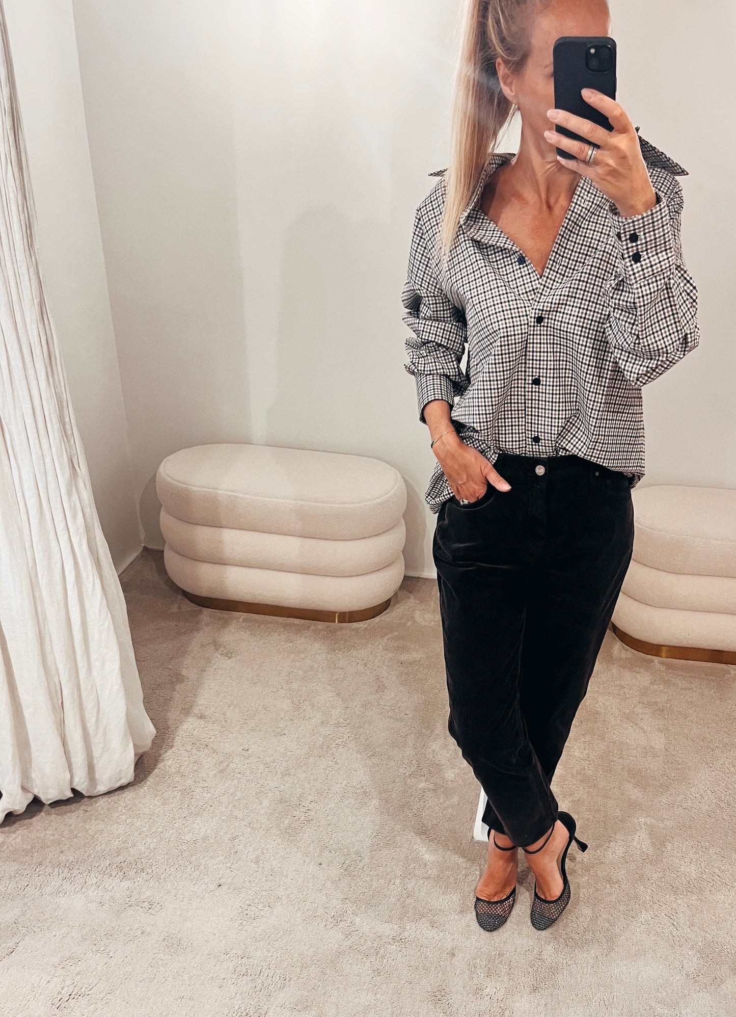 Chemise MANON a carreaux