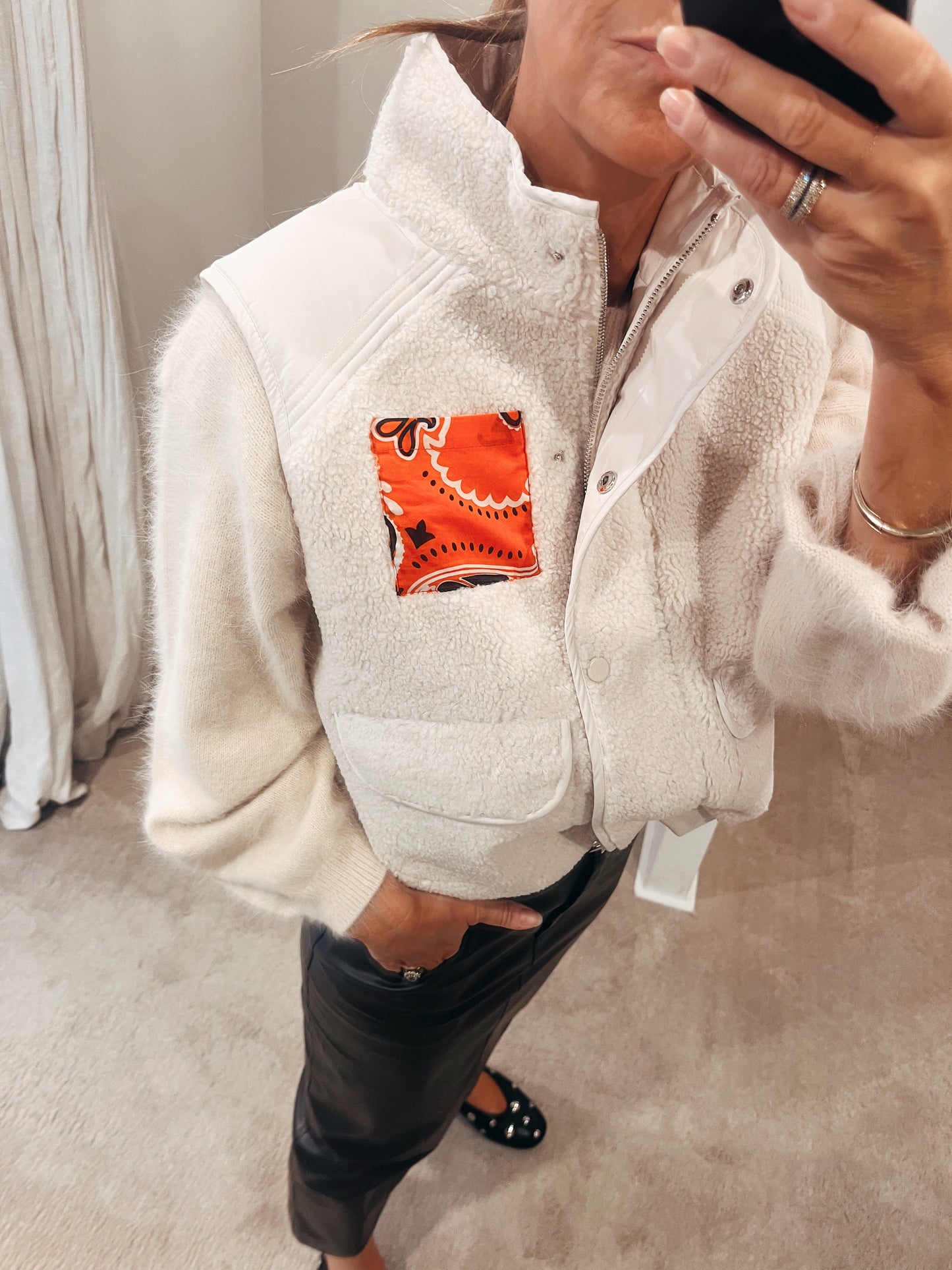 Veste ss manches ERIKA