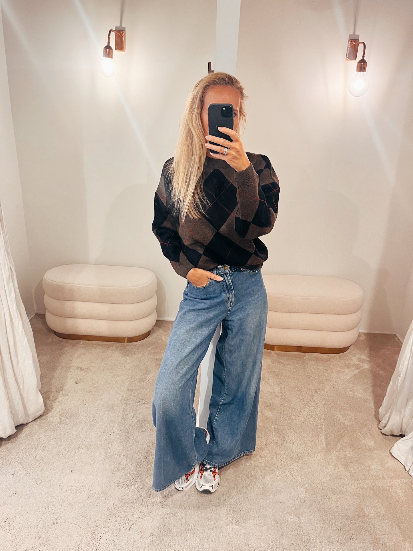 Pull MARION carreaux