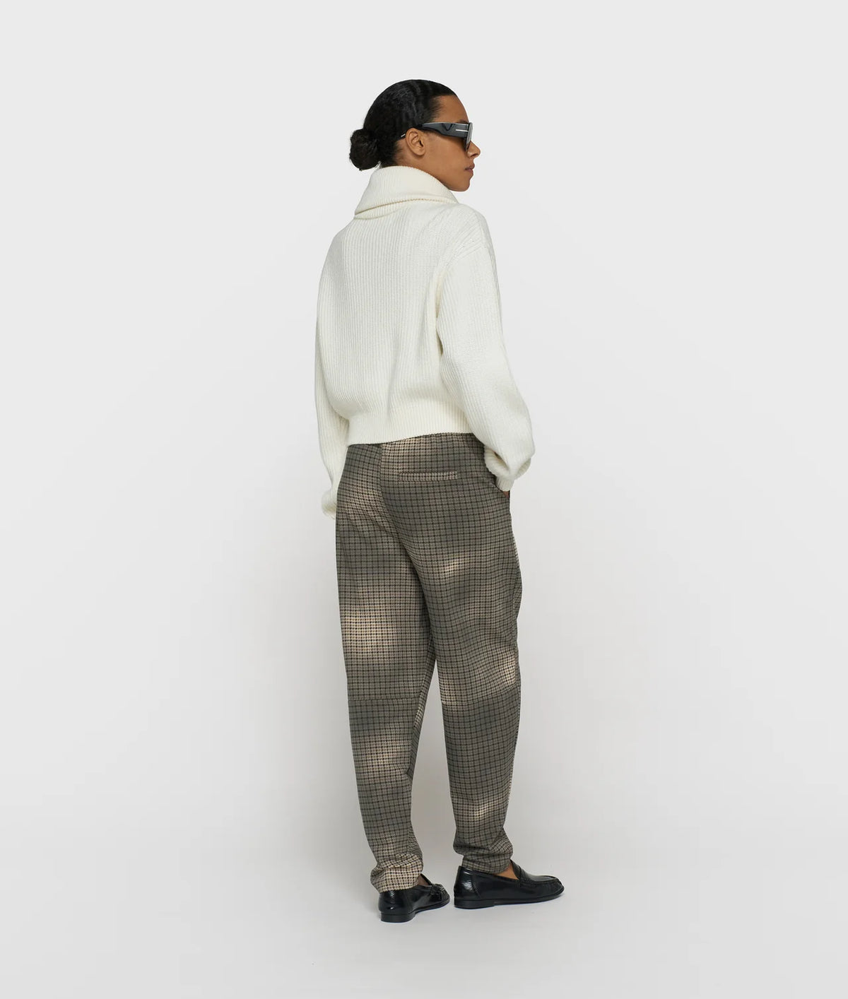 Rib knit zip cardigan