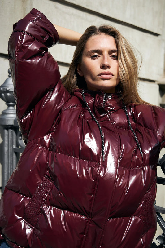 Veste SHELBY bordeaux