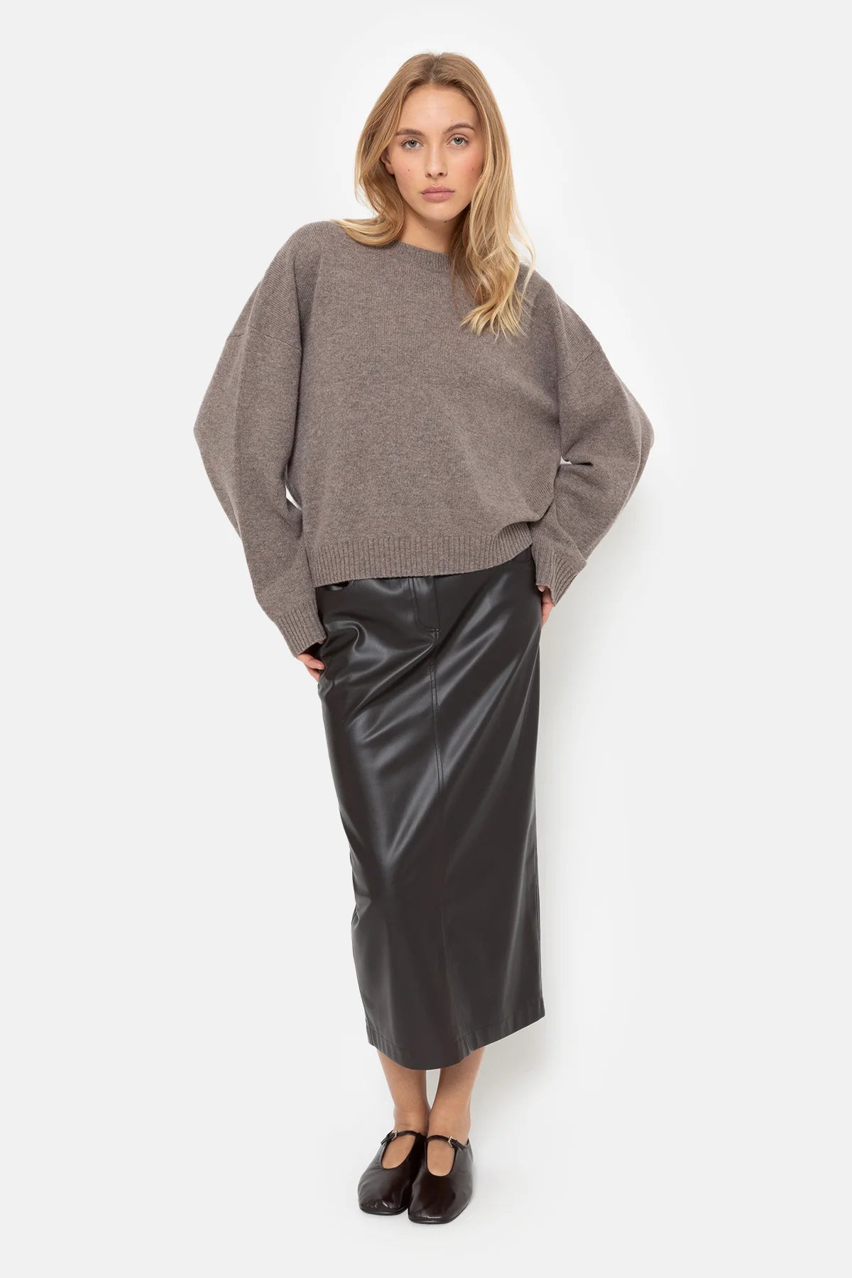 Jupe MAYA brown FW25