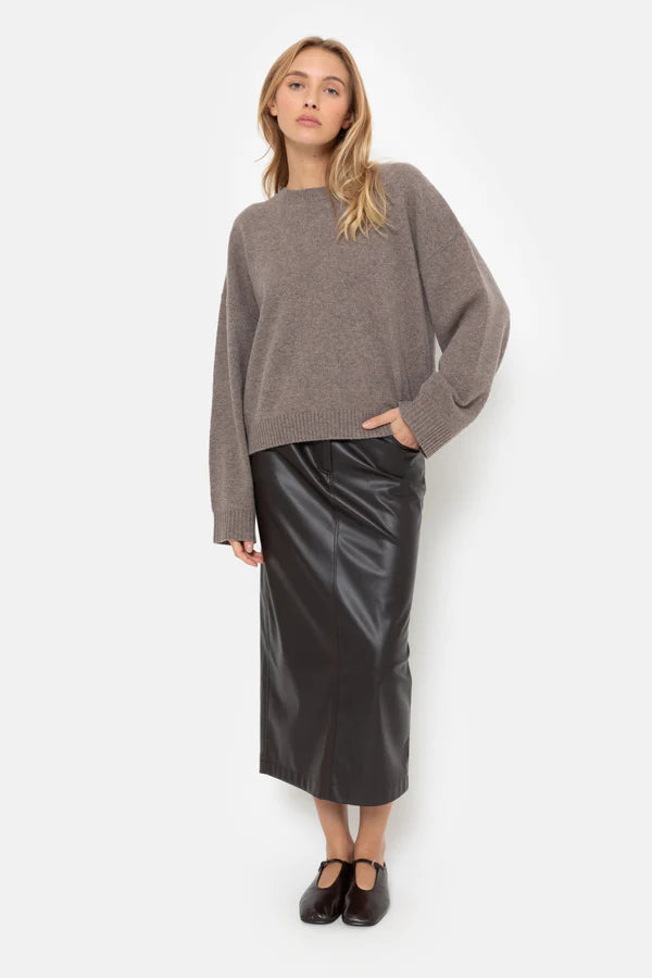 Jupe MAYA brown FW25