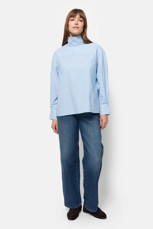 Chemise MIA Oxford bleue FW25