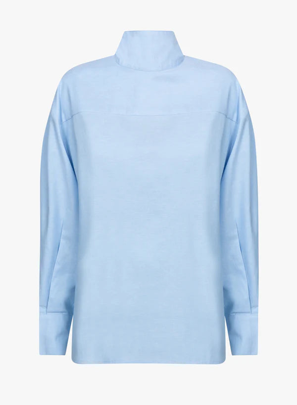 Chemise MIA Oxford bleue FW25