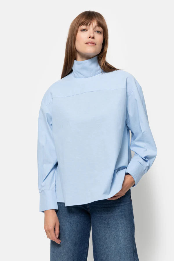 Chemise MIA Oxford bleue FW25