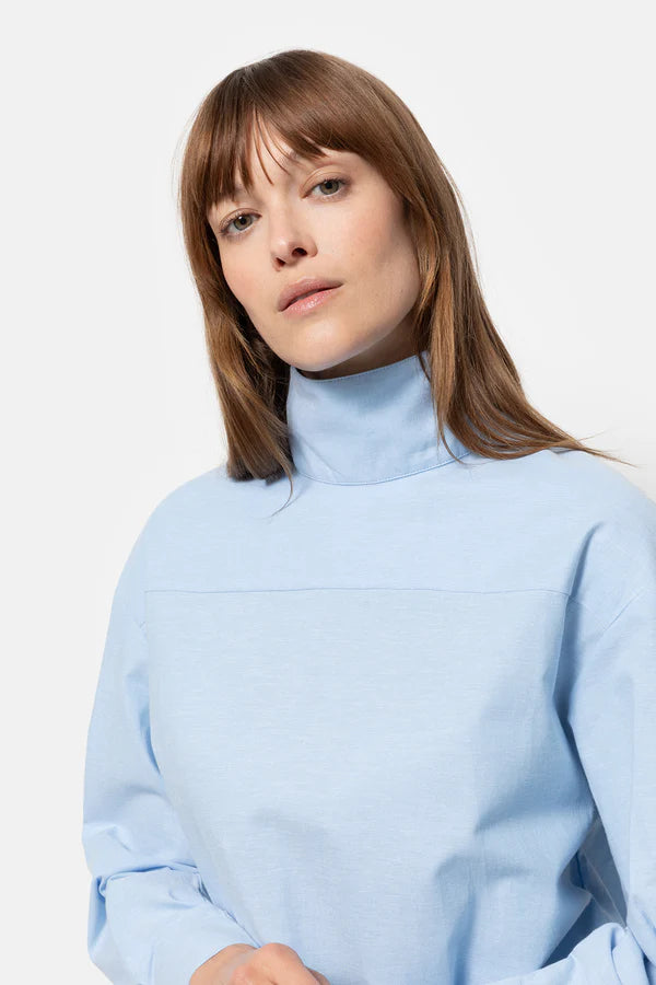 Chemise MIA Oxford bleue FW25