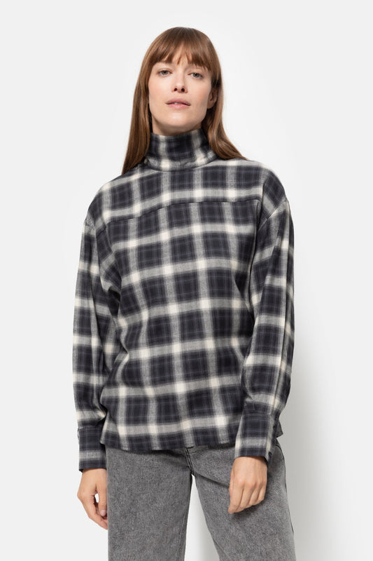 Chemise MIA checked flannel FW25