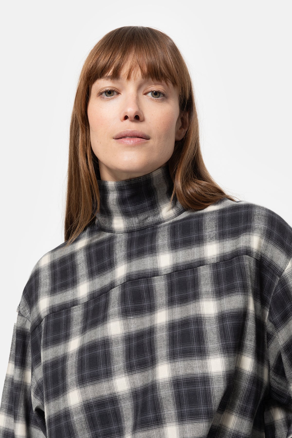 Chemise MIA checked flannel FW25
