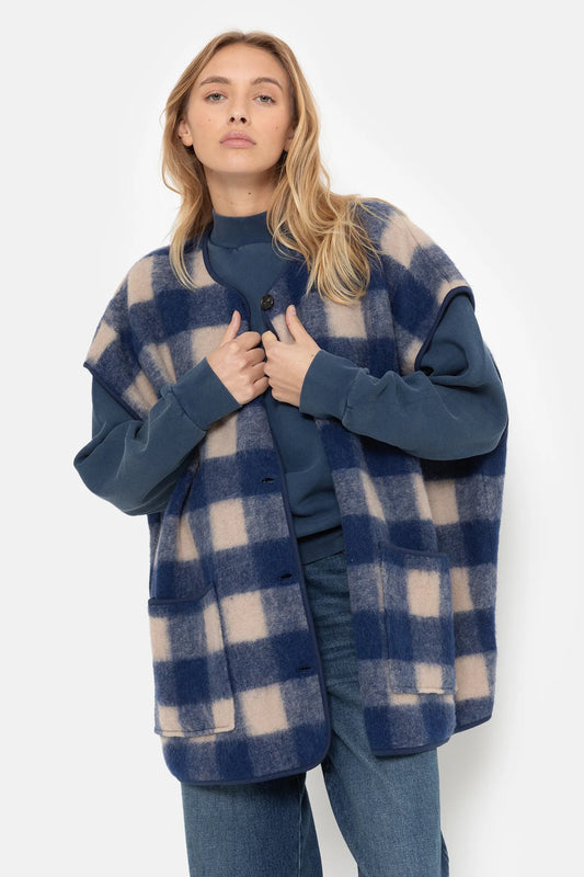 Veste INES Carreaux FW25