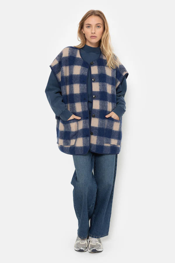 Veste INES Carreaux FW25