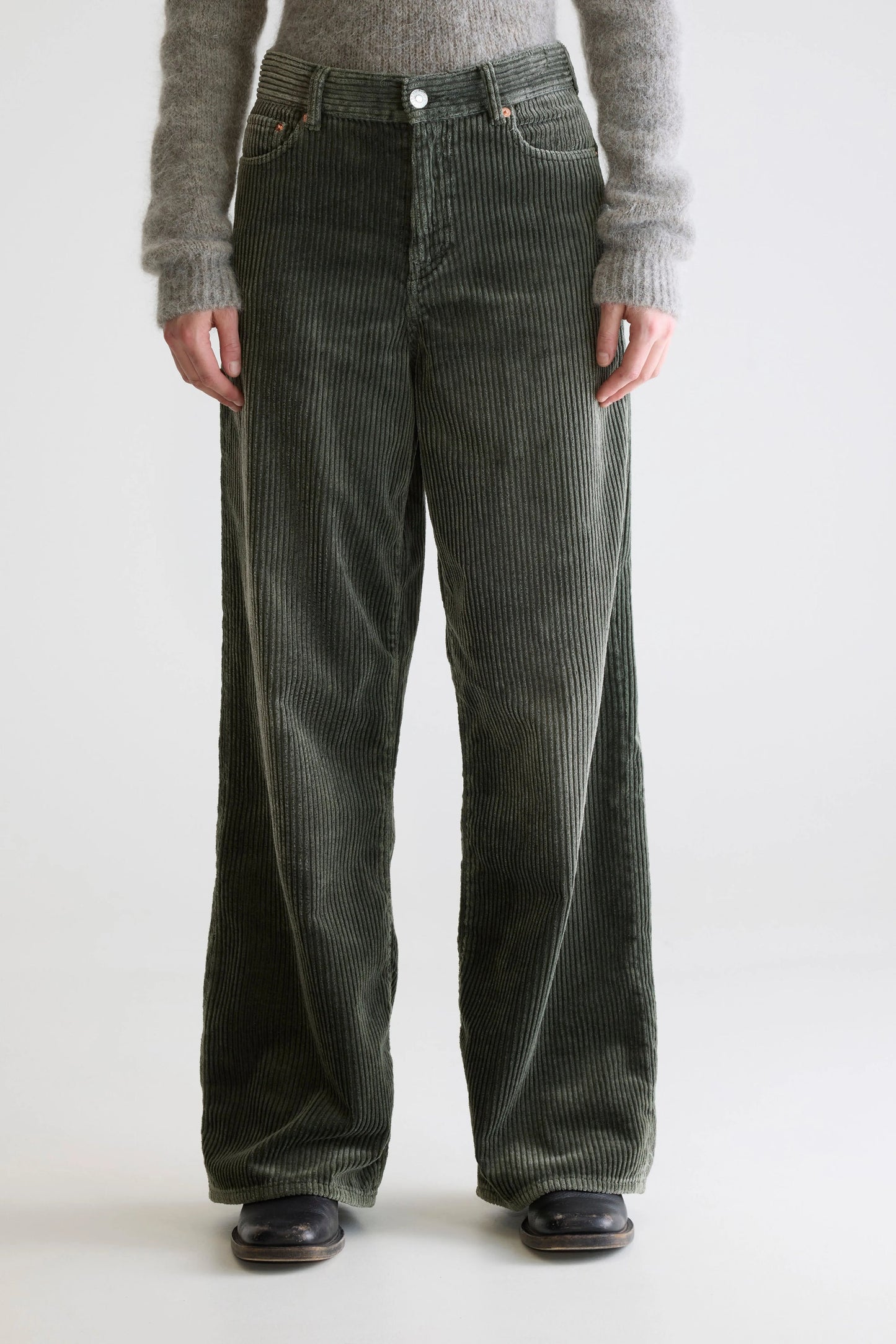 Pantalon PARTHE velours sage