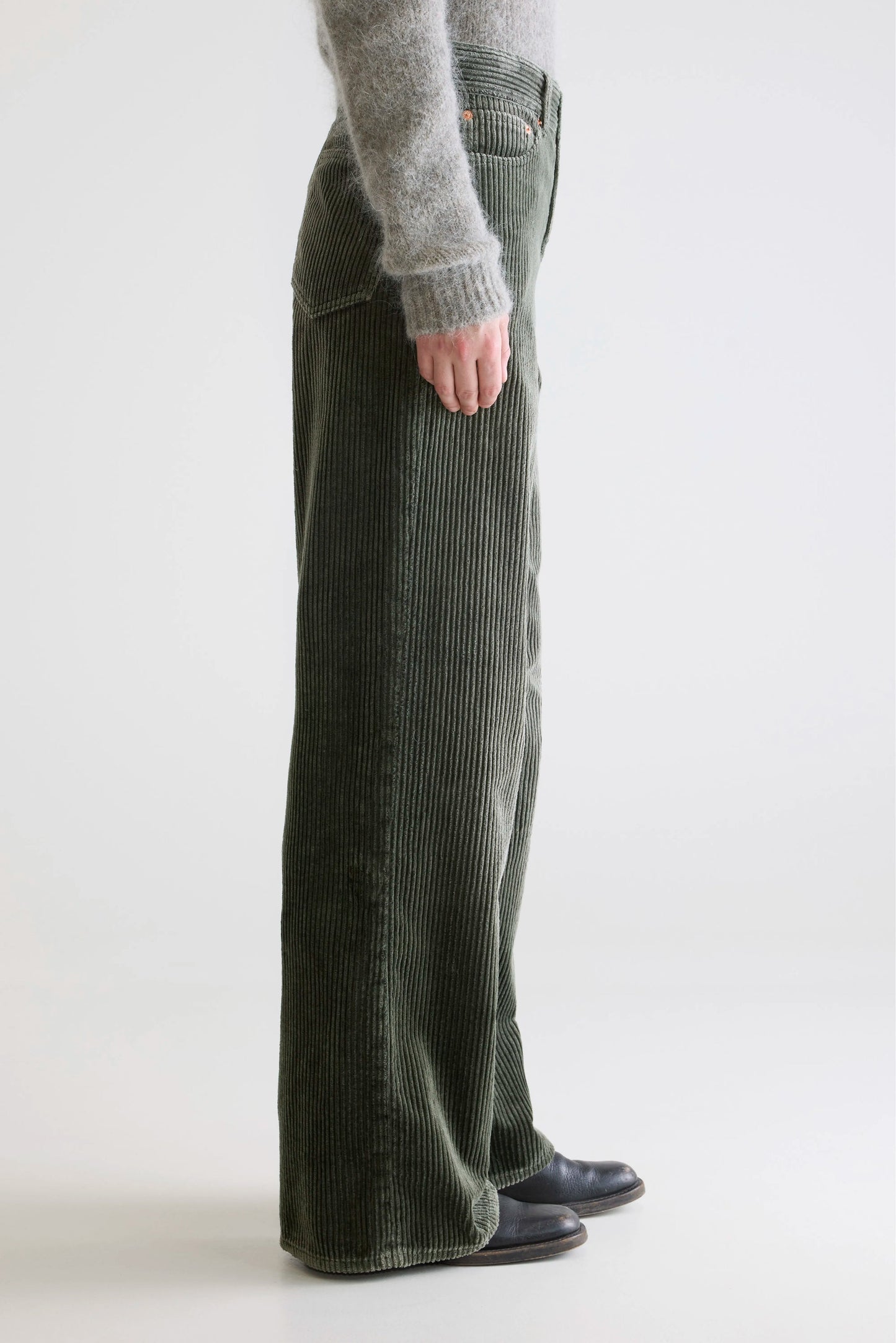 Pantalon PARTHE velours sage