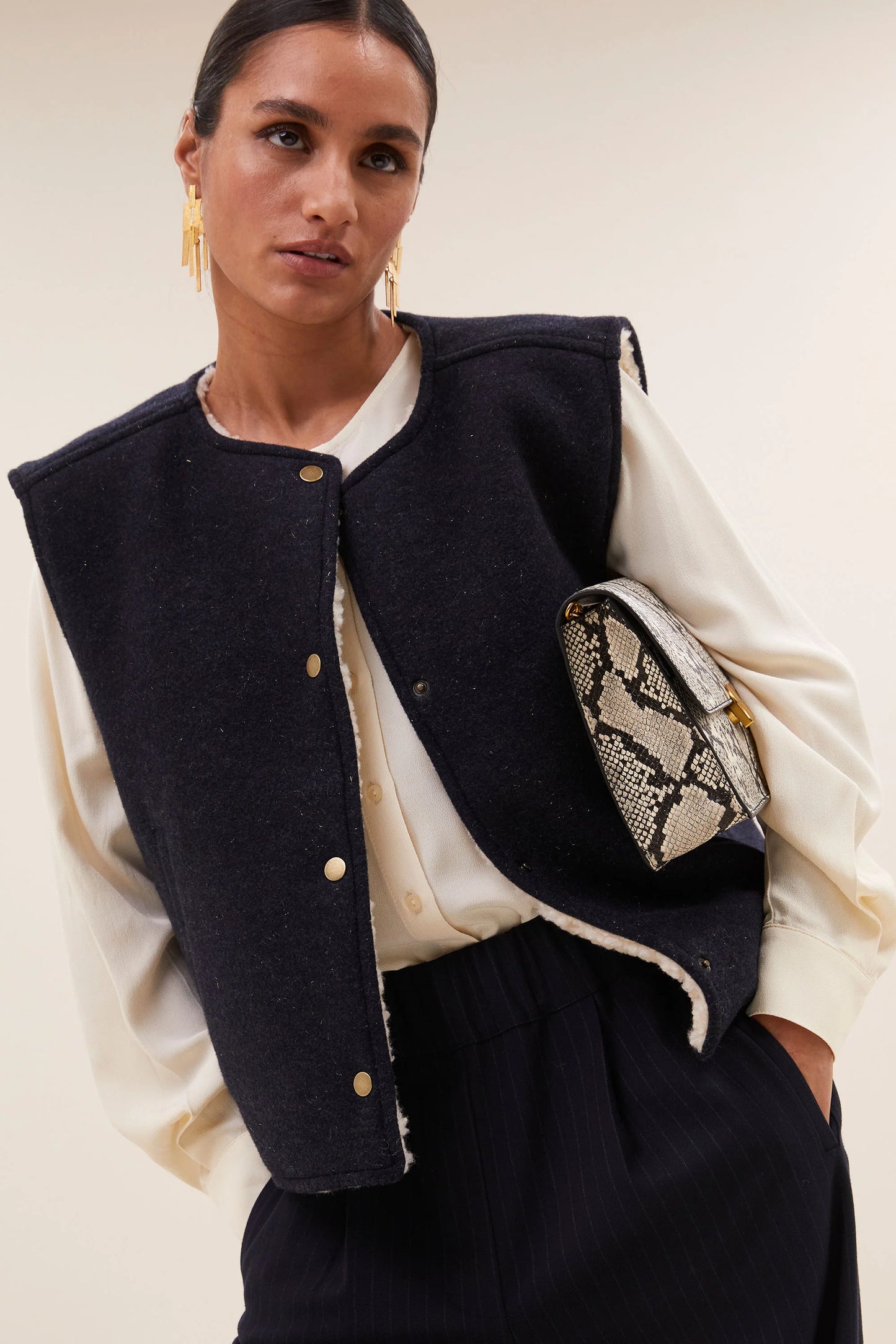 Veste ss manches JOELLE sparkle