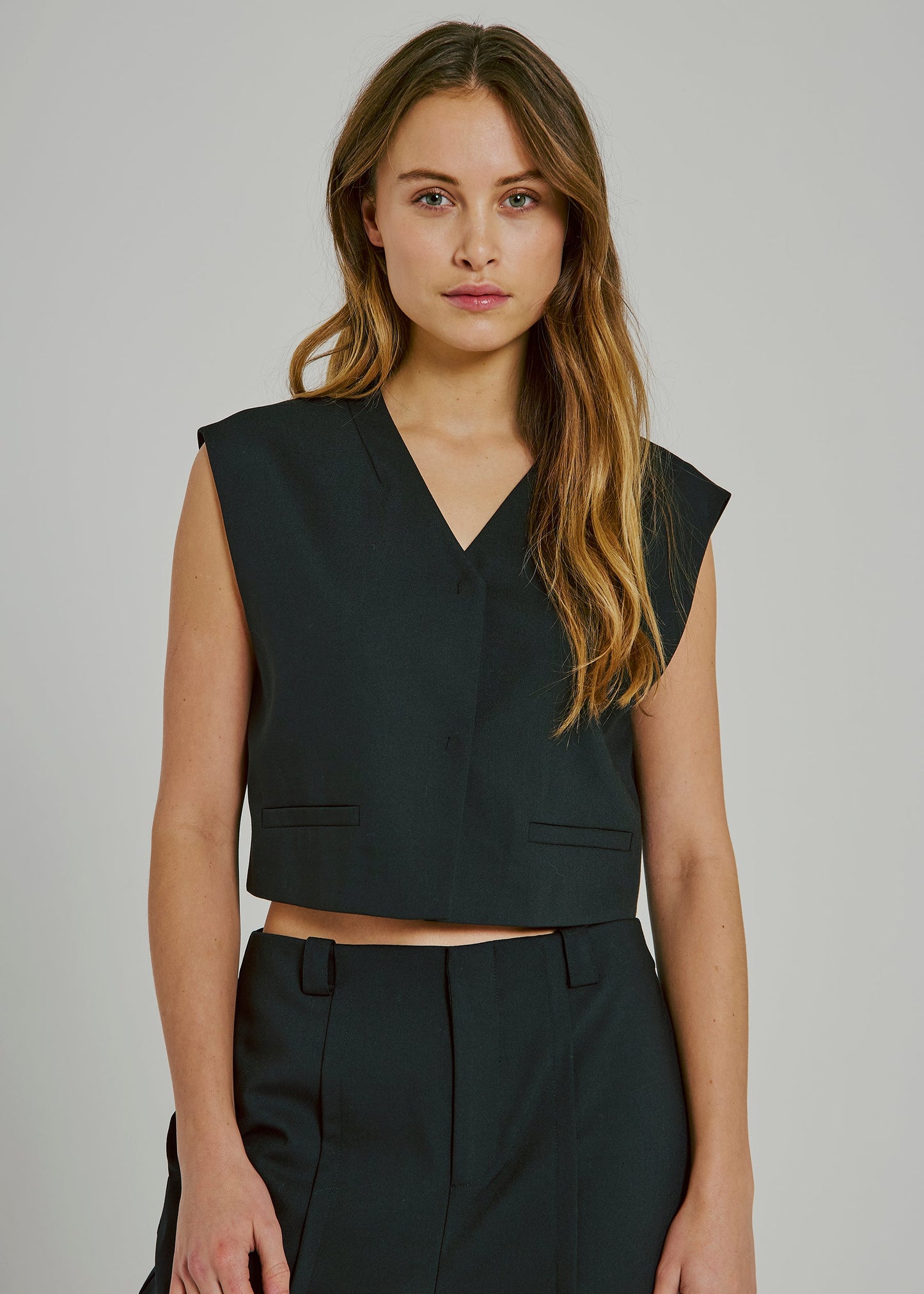 Gilet sans manches KAMIN noir