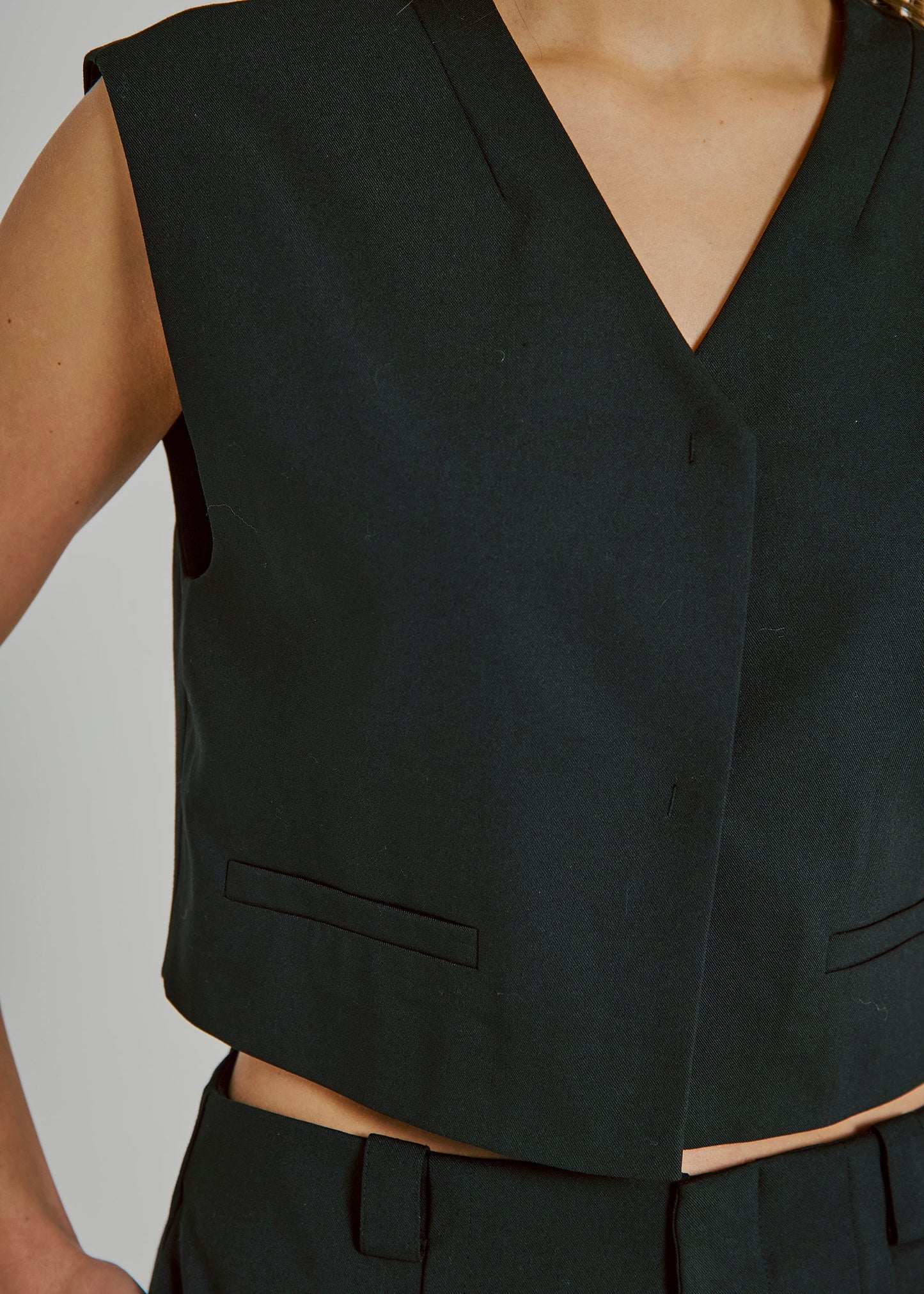 Gilet sans manches KAMIN noir