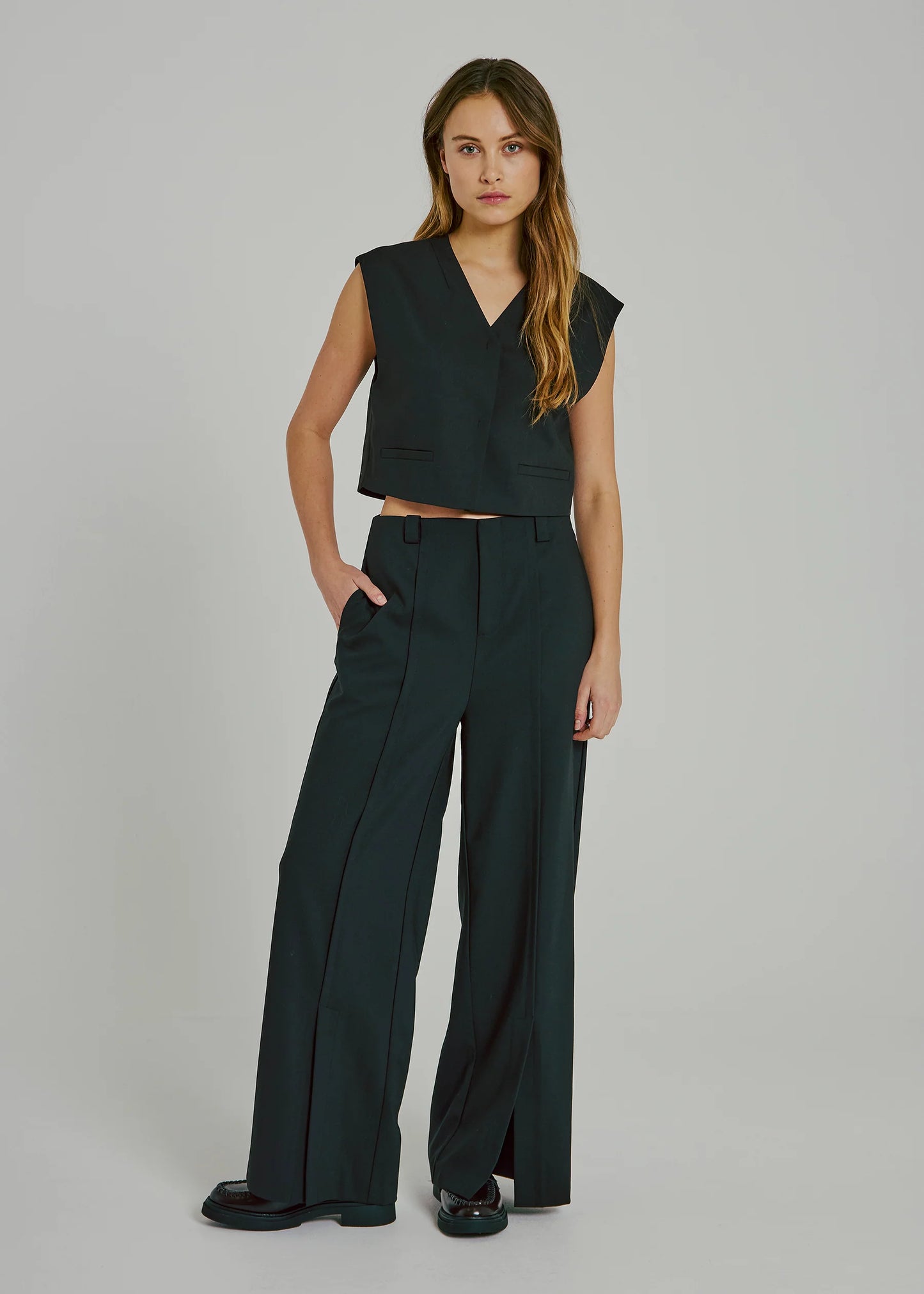 Gilet sans manches KAMIN noir