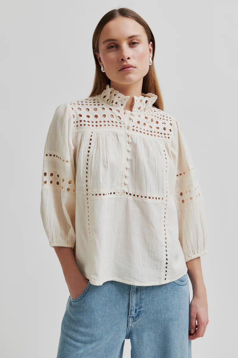Blouse BRUNIE écrue