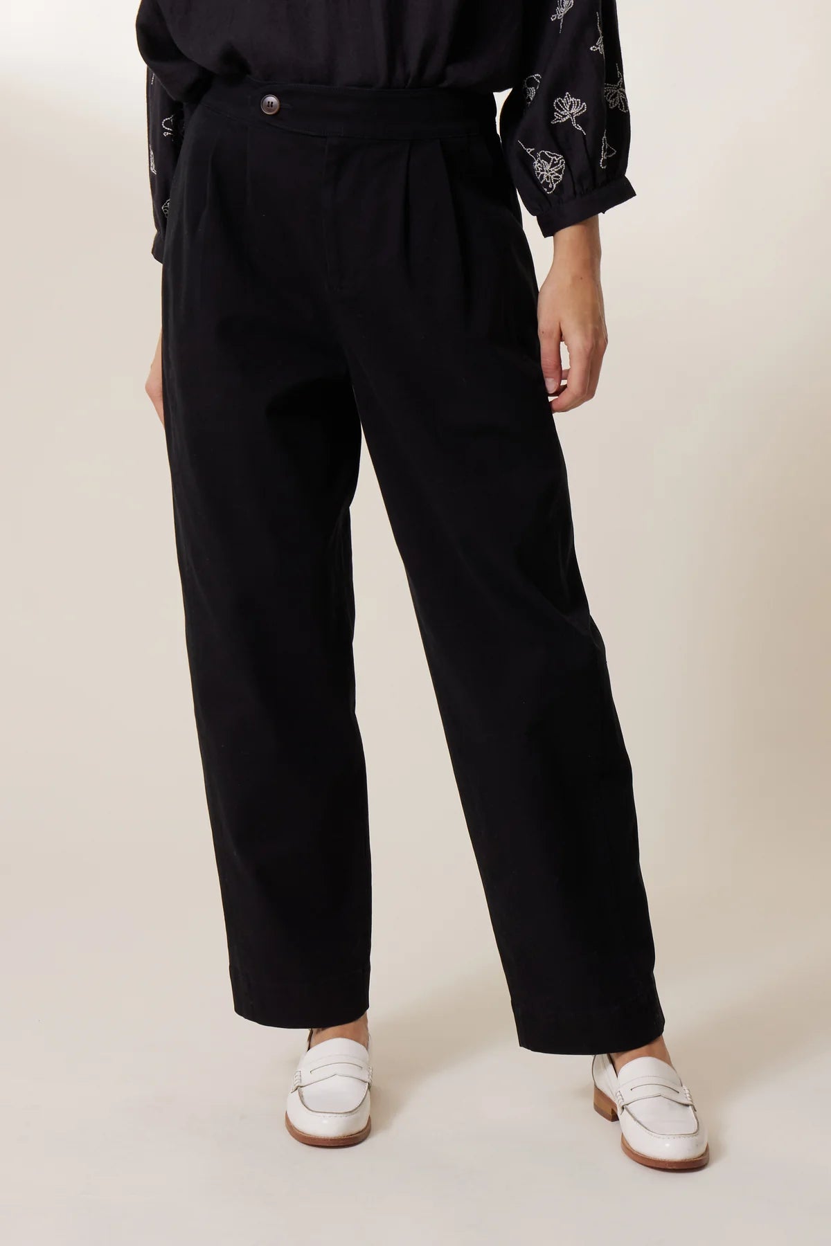 Pantalon PÉNÉLOPE en cuir