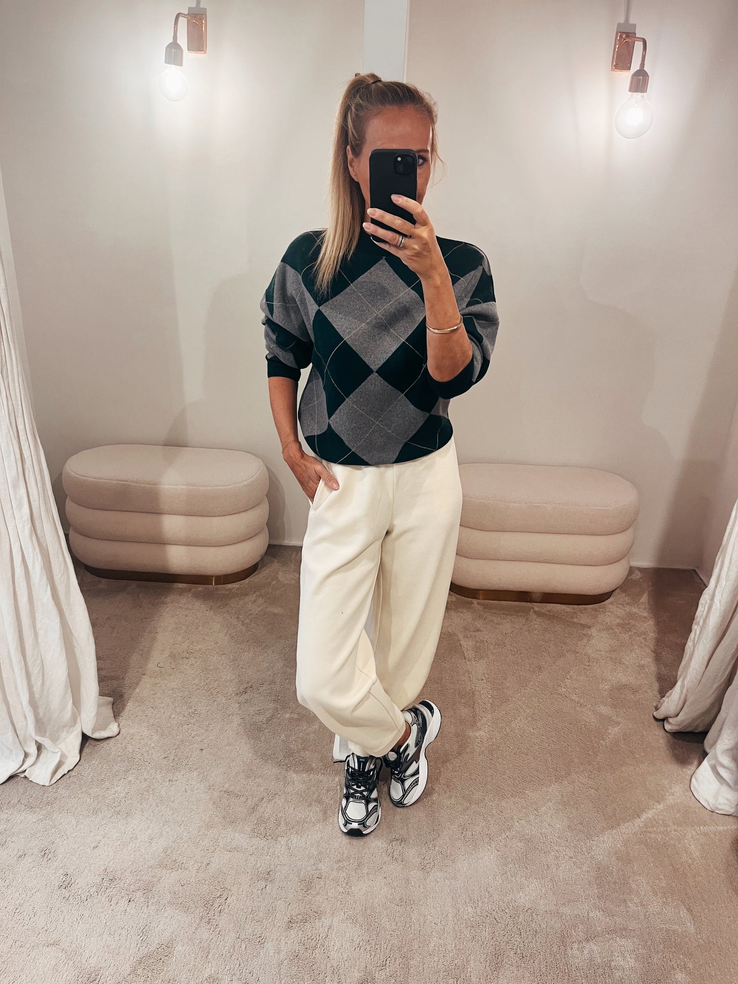 Pull MARION carreaux