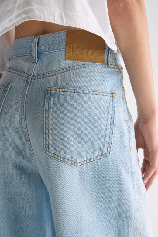 Jeans PARTHE61 bleach à strass