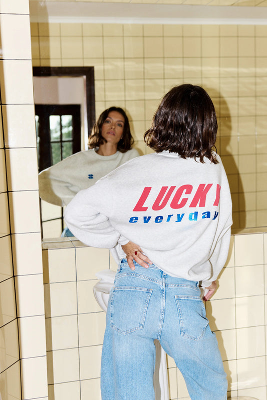 Sweat BIBI mélange Lucky everyday