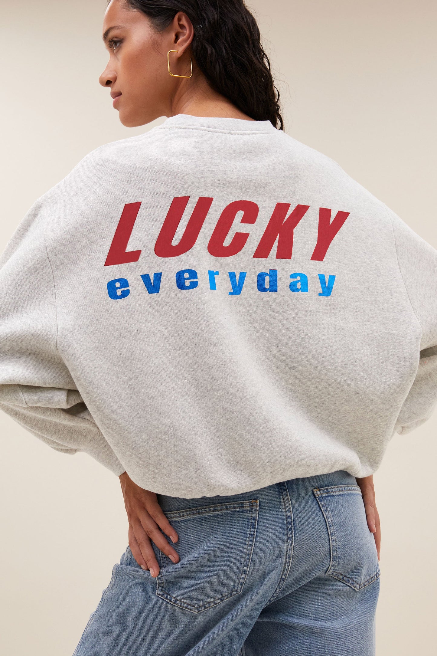 Sweat BIBI mélange Lucky everyday