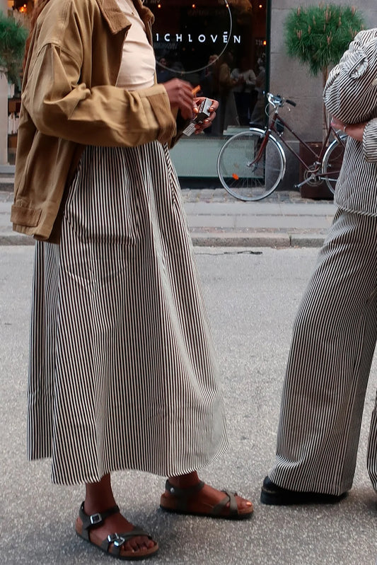 Jupe longue AKANE lignée