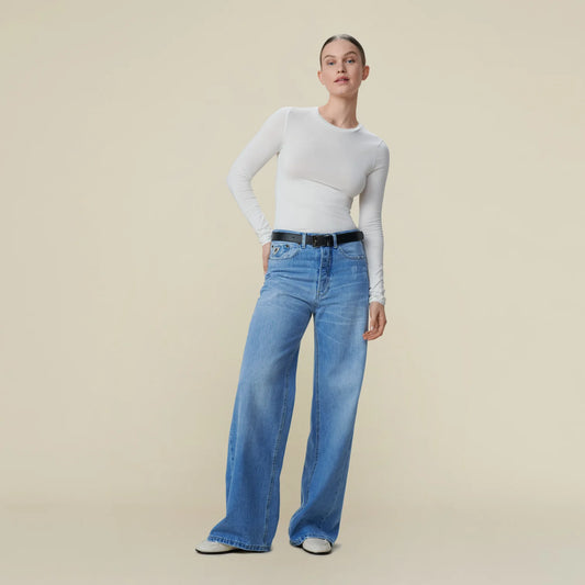 JEANS SKATER LOOSE STONE