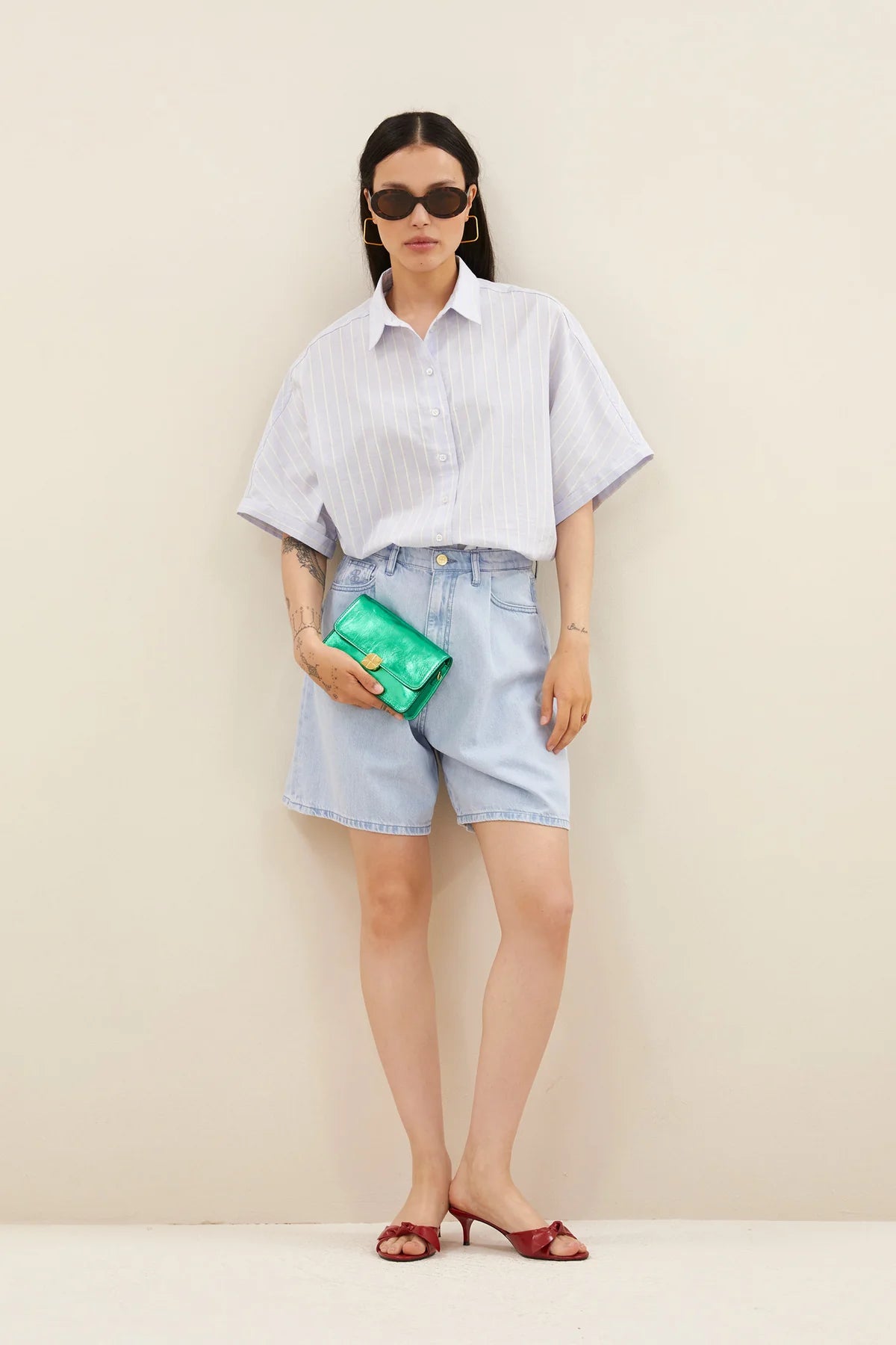 Short ELISA denim