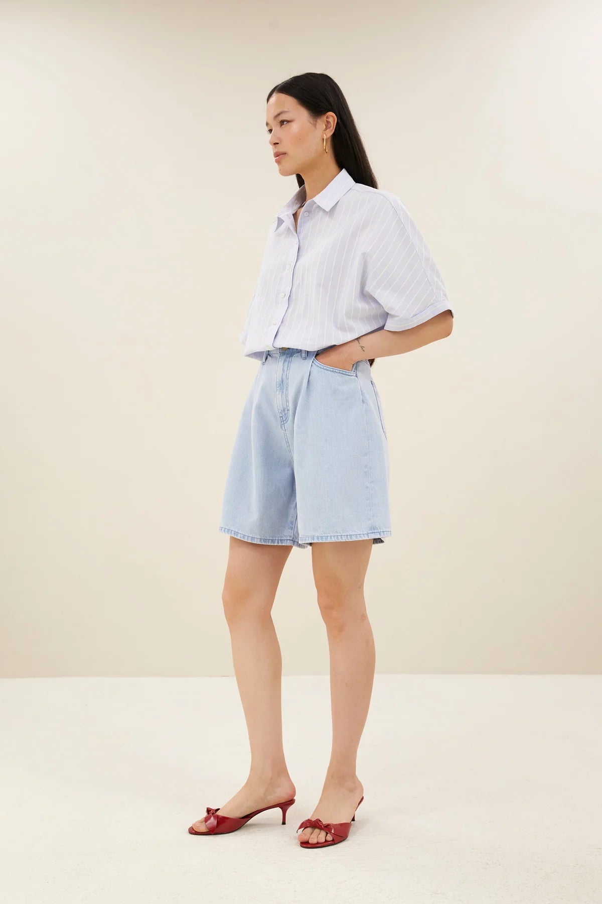 Short ELISA denim