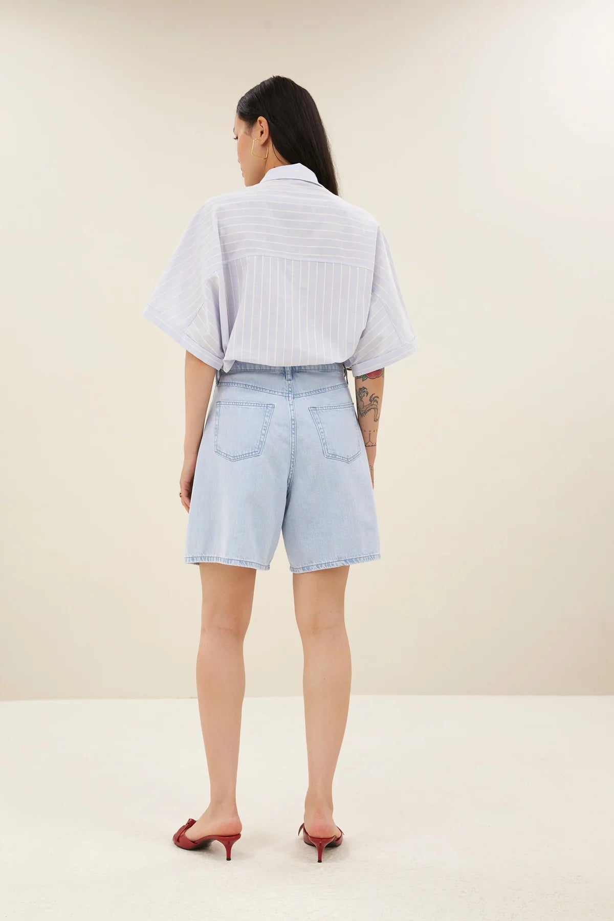 Short ELISA denim