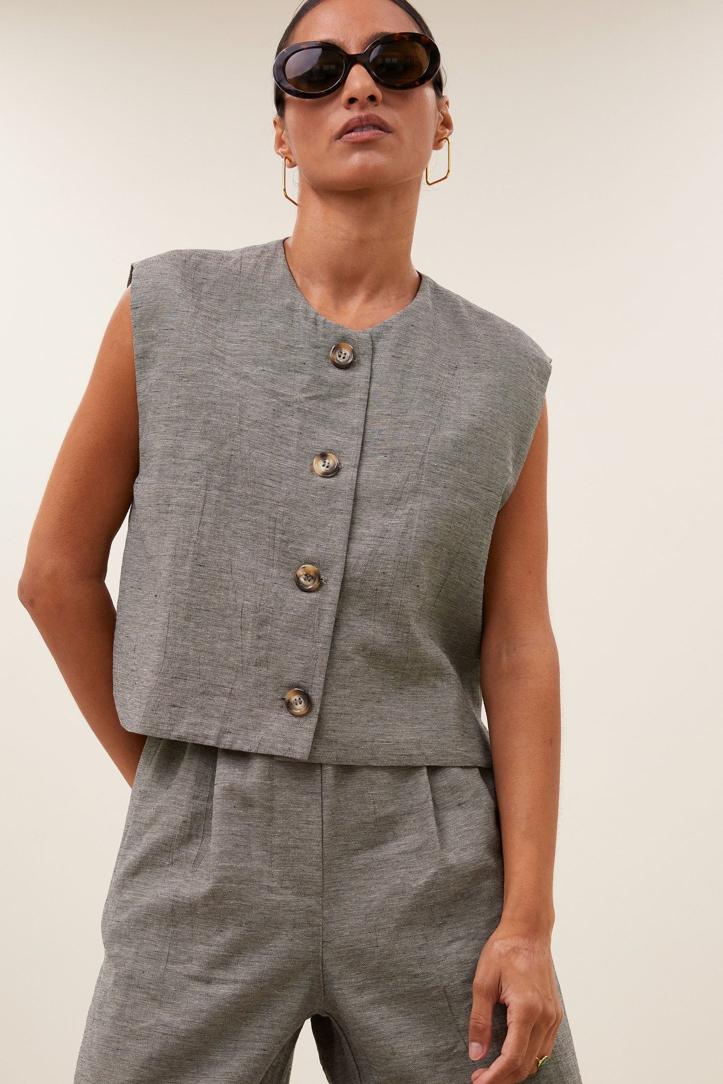 Gilet NORI mélange