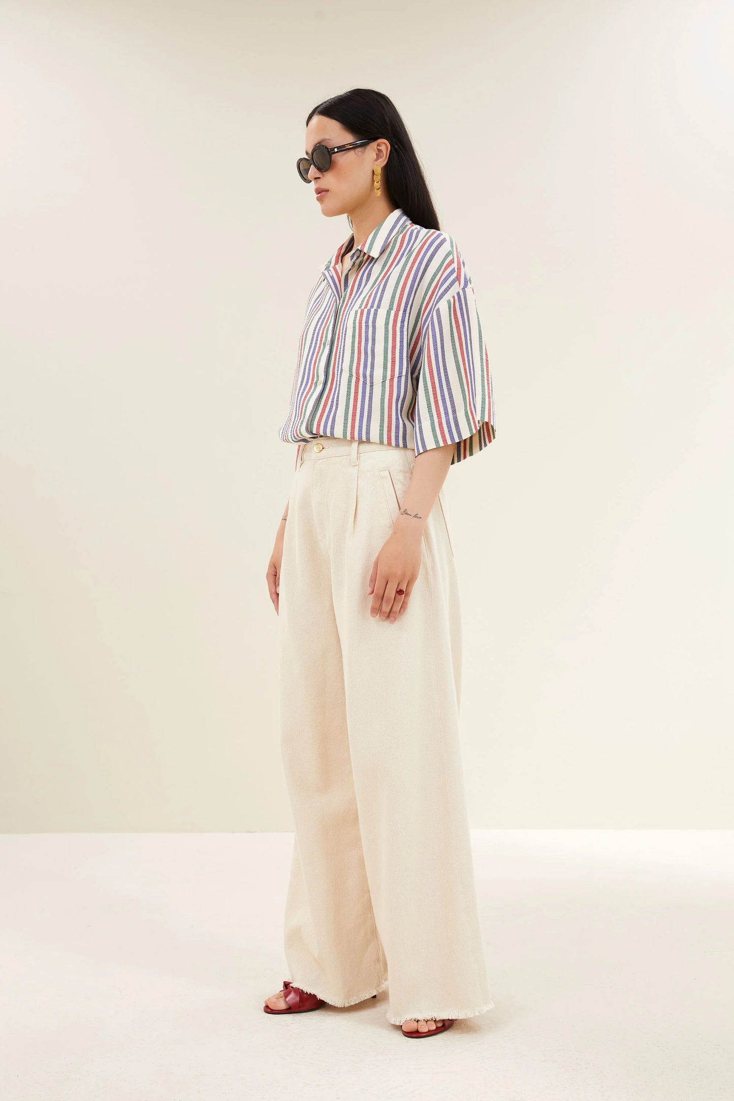 Blouse PILAR multi stripe