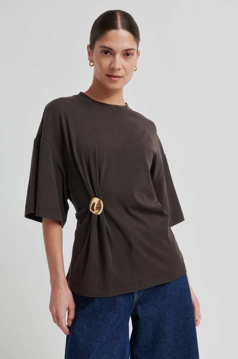 T-shirt ENORA broche