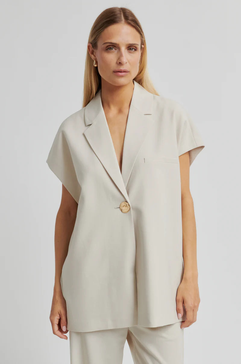 Blazer ss manches BLANCA